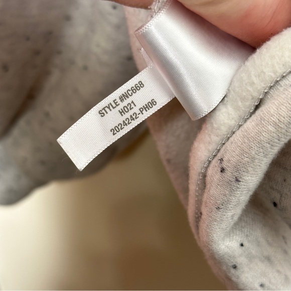 MADEWELL MWL Betterterry Relaxed Turtleneck Sweatshirt White Dongeal {Z6} - Picture 8 of 8